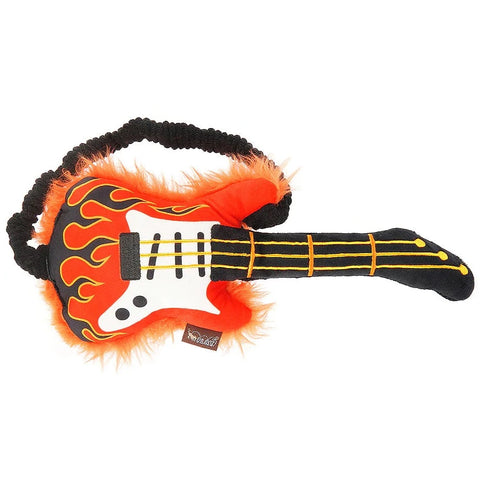 90s Classics Dog Toy - Rock'n Rollover Electric Guitar