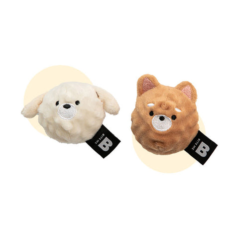 Omoomo Bad & Shiro Ball Dog Toys (Set of 2)