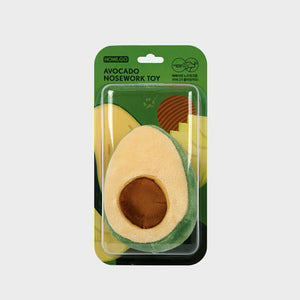 Half Avocado Nosework Dog Toy