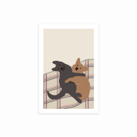 Hug Greeting Card