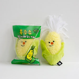 Vegetable Nosework Dog Toy - Corn