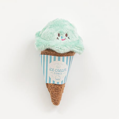 Mint Chocolate Ice Cream Nosework Dog Toy