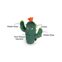 Blooming Buddies Dog Toy - Prickly Pup Cactus