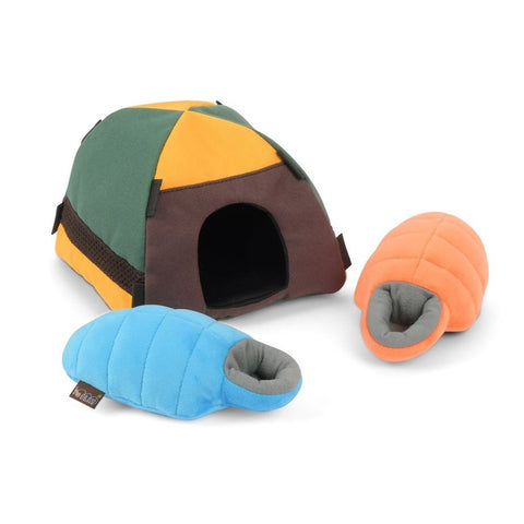 Camp Corbin Dog Toy - Trailblazing Tent