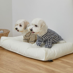 Check Cotton Dog Pajamas Oatmeal