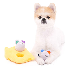 Cheese Dog Hunting Toy
