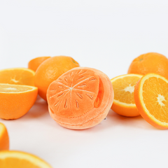 Half Orange Nosework Dog Toy