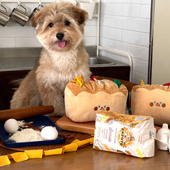 Bread Loaf Nosework Dog Toy