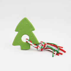 Holiday ZippyTuff Teetherz Dog Chew Toy - Christmas Tree