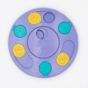 SmartyPaws Puzzler Purple Dog Toy