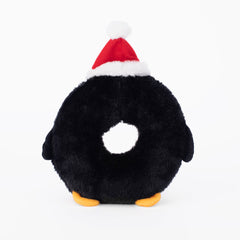 Holiday Donutz Buddies Dog Toy - Penguin