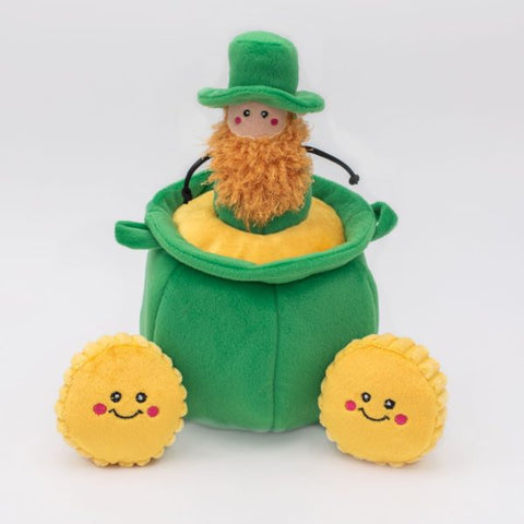 St. Patrick's Burrow Dog Toy - Pot of Gold