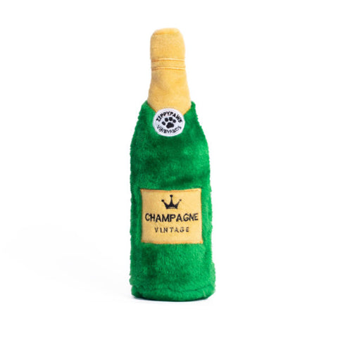 Happy Hour Crusherz Dog Toy - Champagne