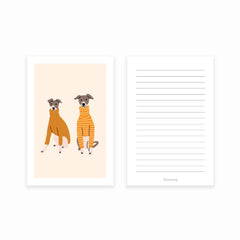 Brothers Greeting Card