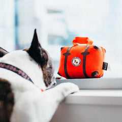Globetrotter Dog Toy - Pack and Snack Suitcase