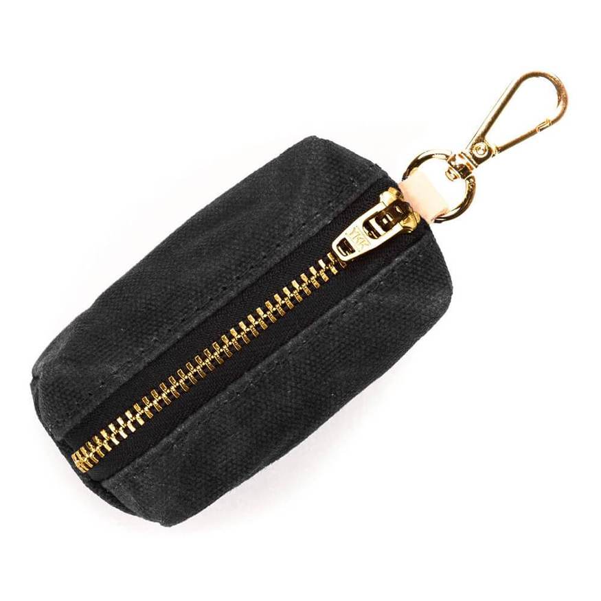 Onyx Waxed Canvas Waste Bag Dispenser