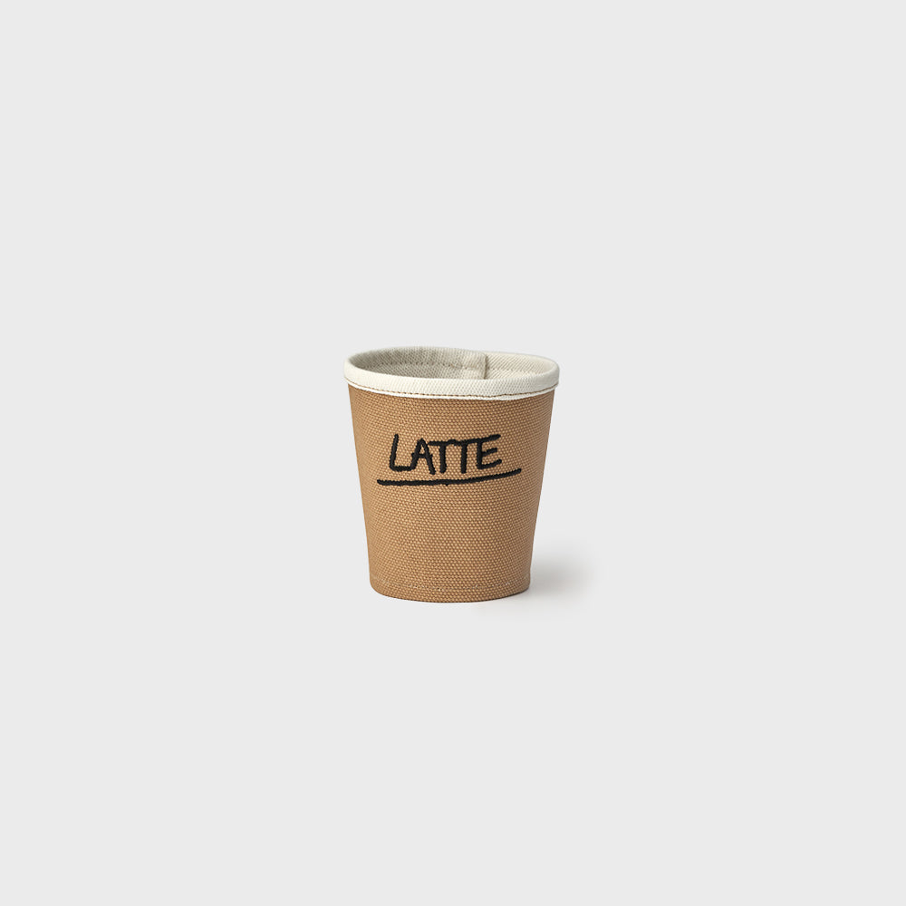 Paper Cup Nosework Dog Toy Latte