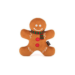Holiday Classic Dog Toy - Holly Jolly Gingerbread Man