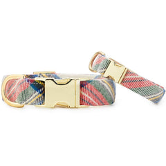 Regent Plaid Flannel Dog Collar